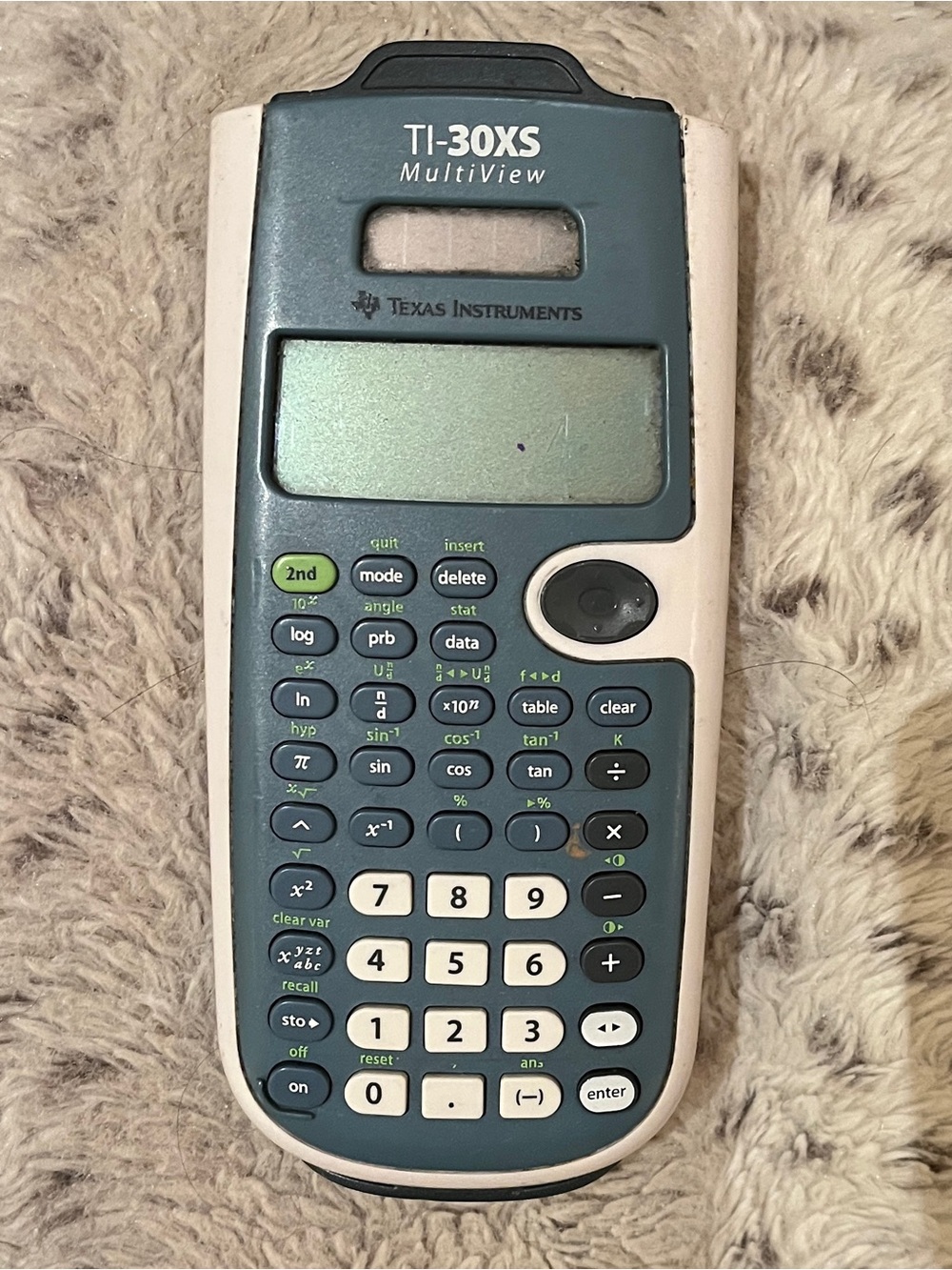 Texas Instruments TI-30XS Multiview Scientific Calculator With Hard Case
